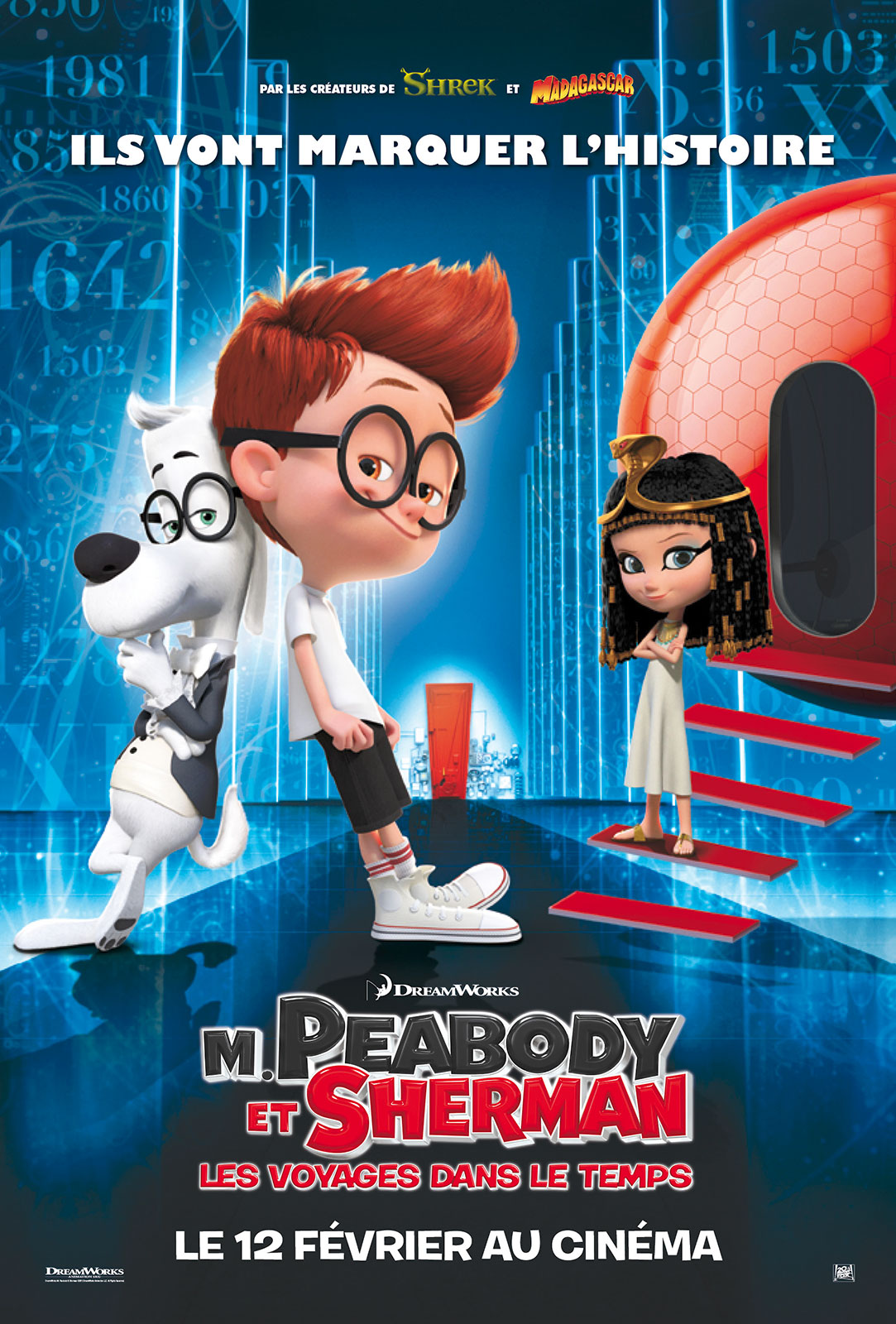 M PEABODY ET SHERMAN : LES VOYAGES DANS LE TEMPS